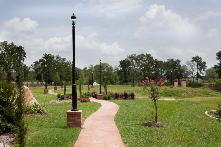 outdoor ceremony site