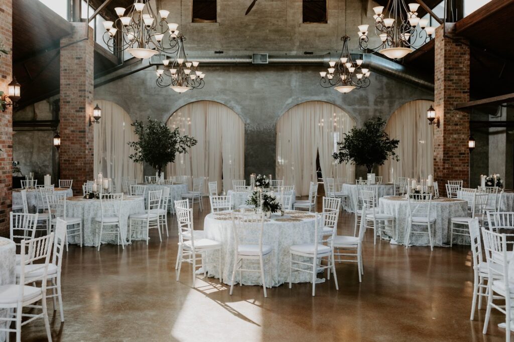 reception room setup